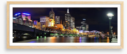 Night panorama, Melbourne