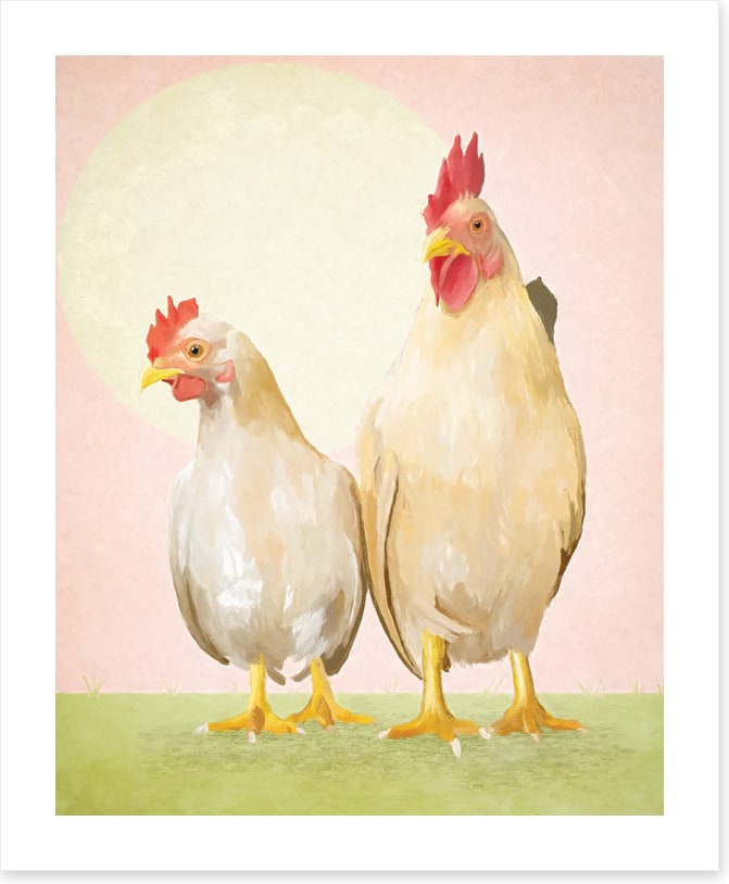 Chicken moon