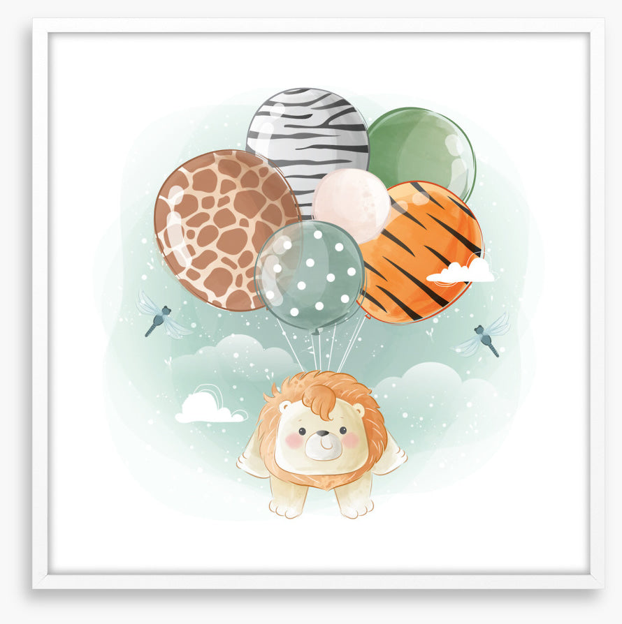 Float away lion