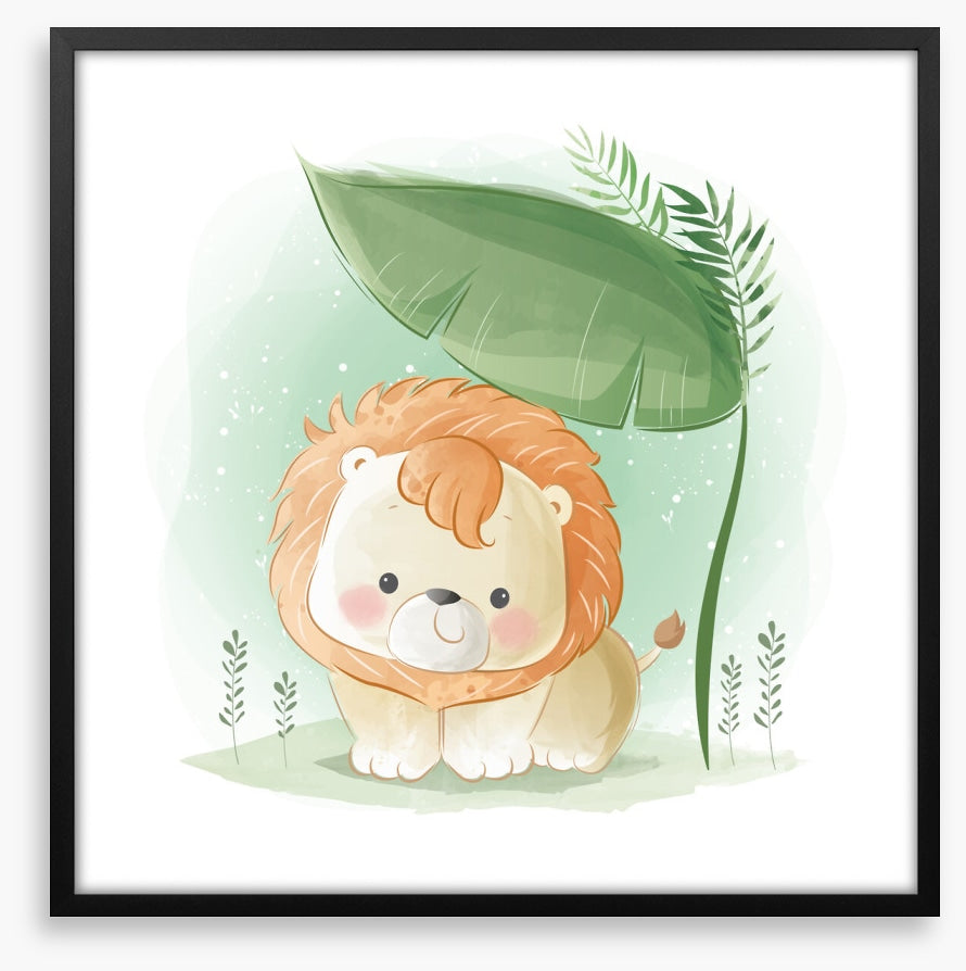 Little lion leaf