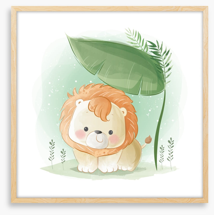 Little lion leaf