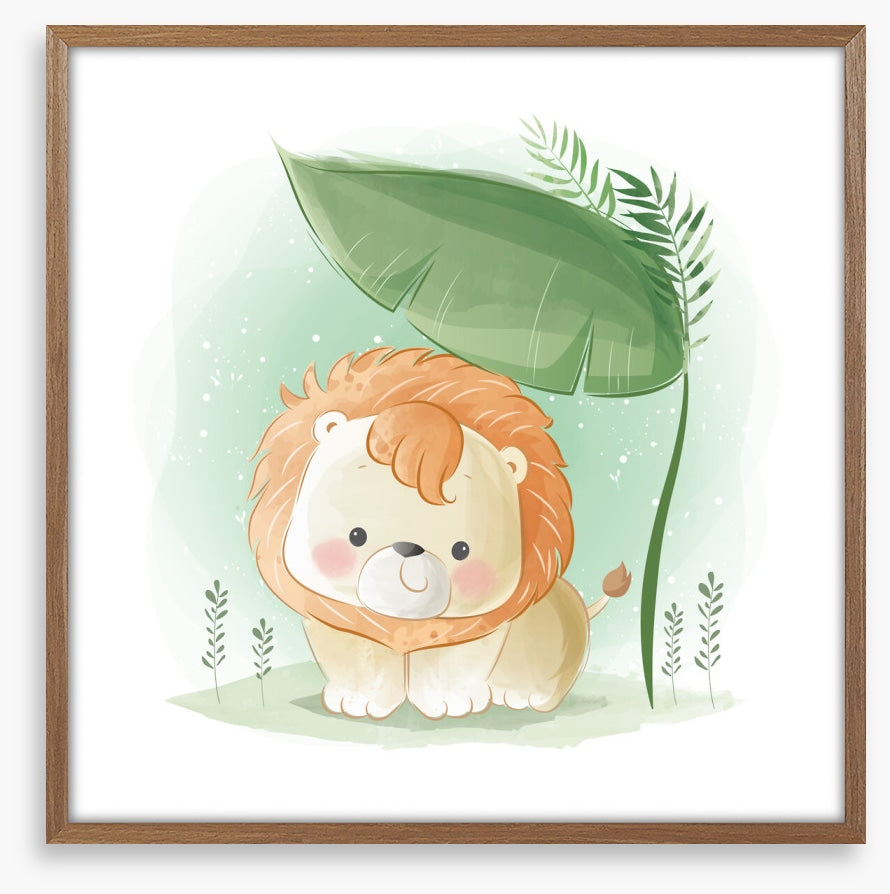 Little lion leaf
