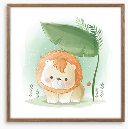Little lion leaf