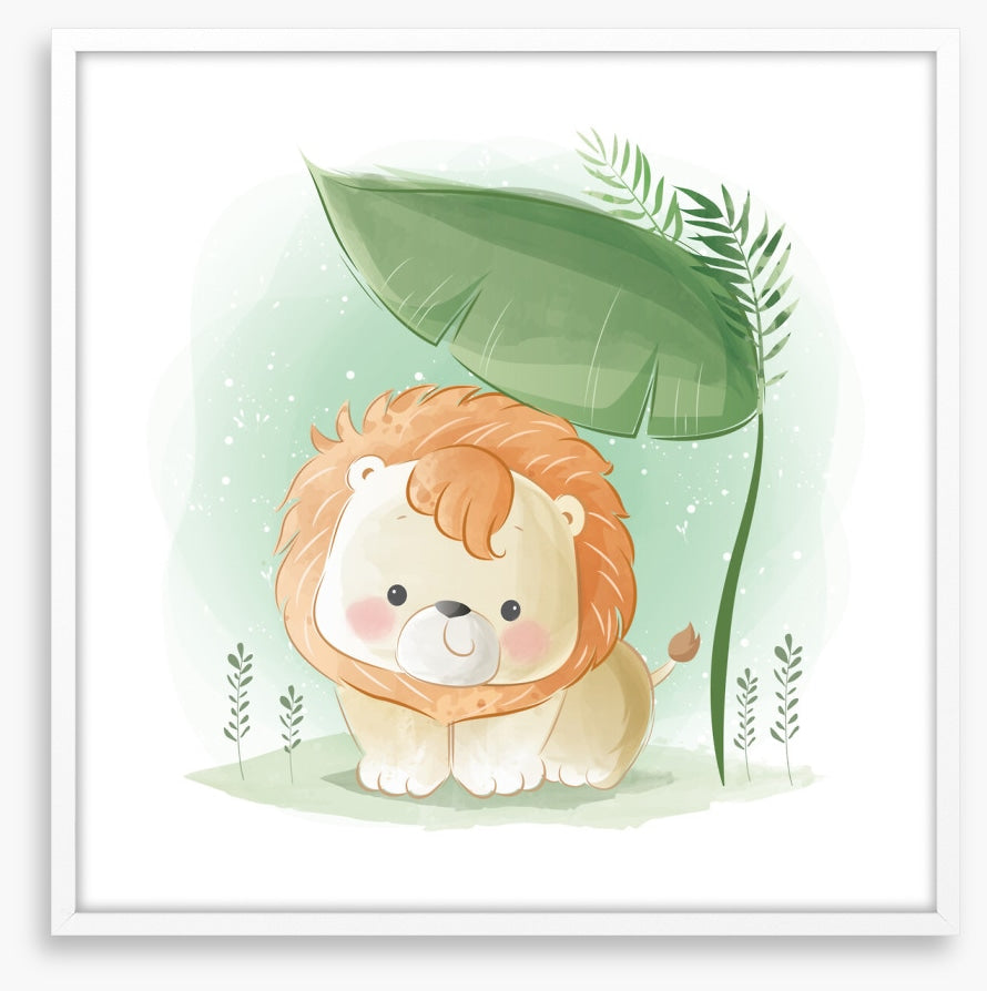 Little lion leaf