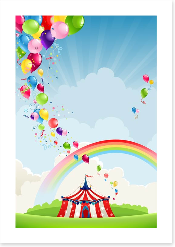 Circus balloons