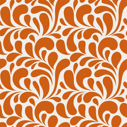Orange leaves