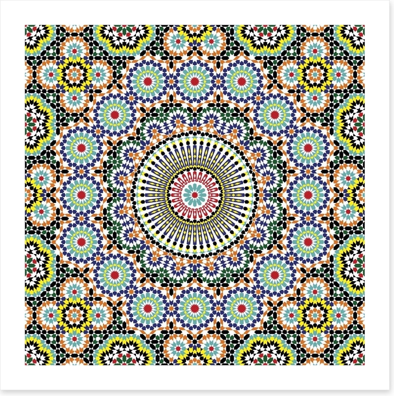Meknes mosaic