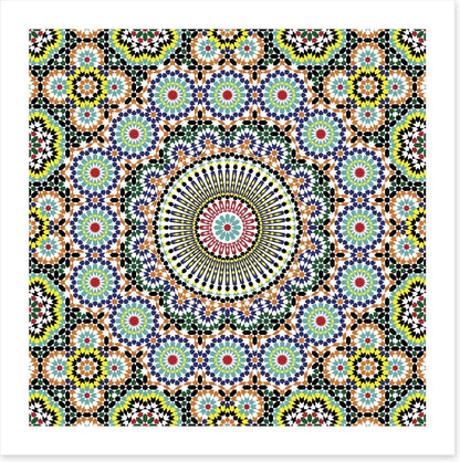Meknes mosaic