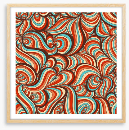Retro swirls