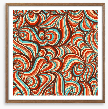Retro swirls
