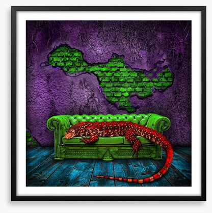 The red lizard