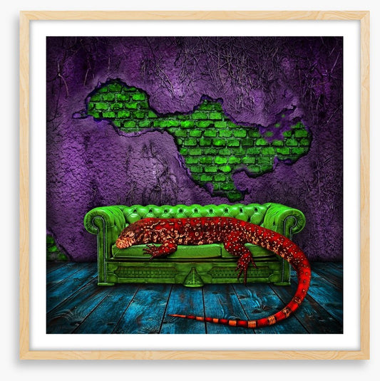 The red lizard
