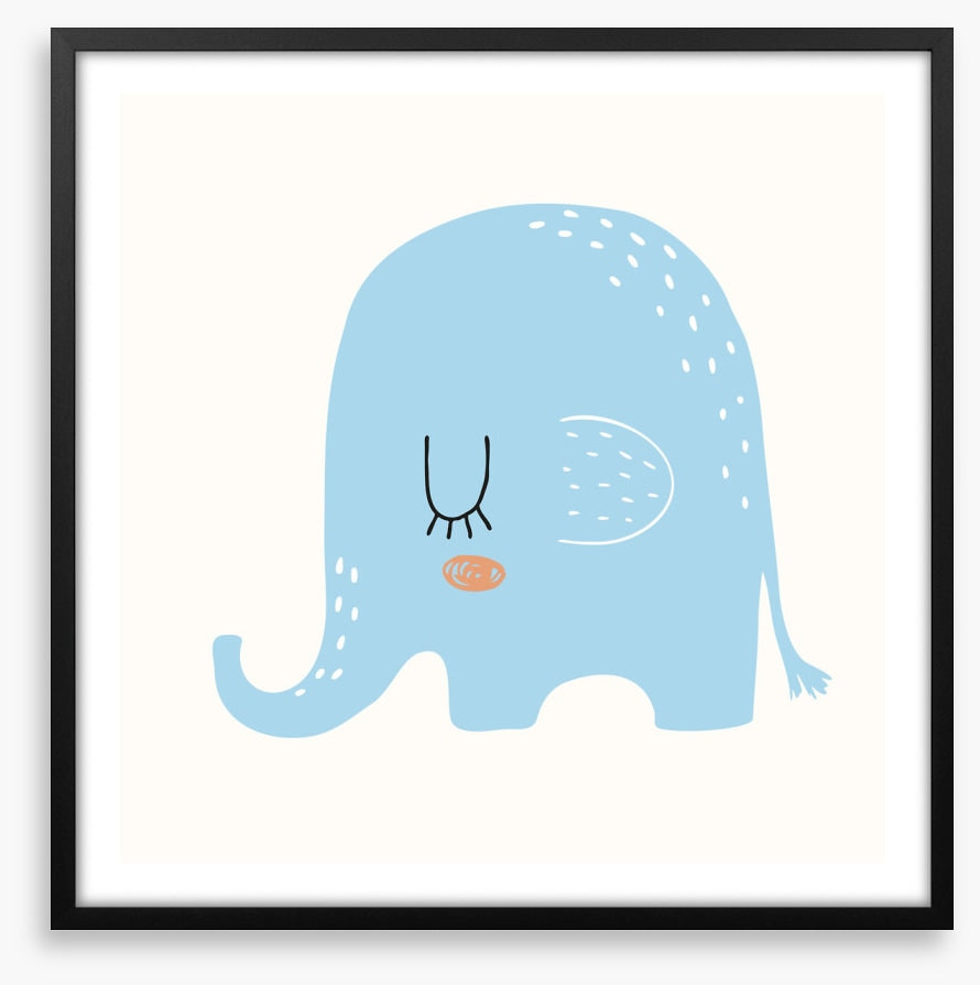 Elephant blue