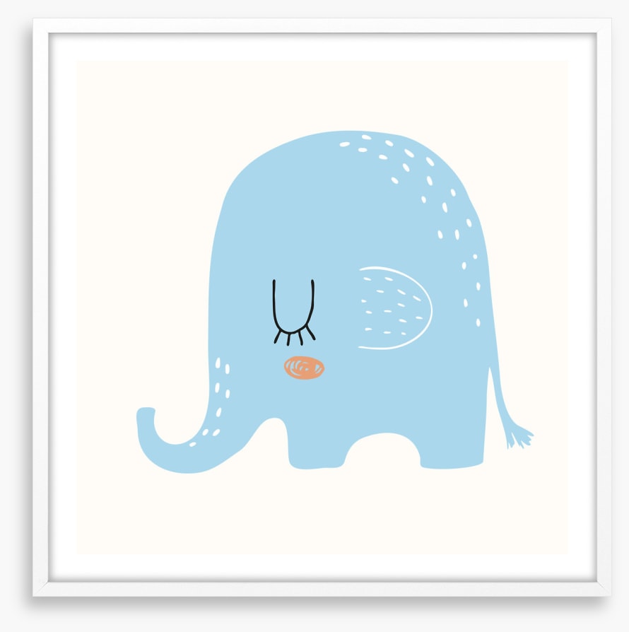 Elephant blue
