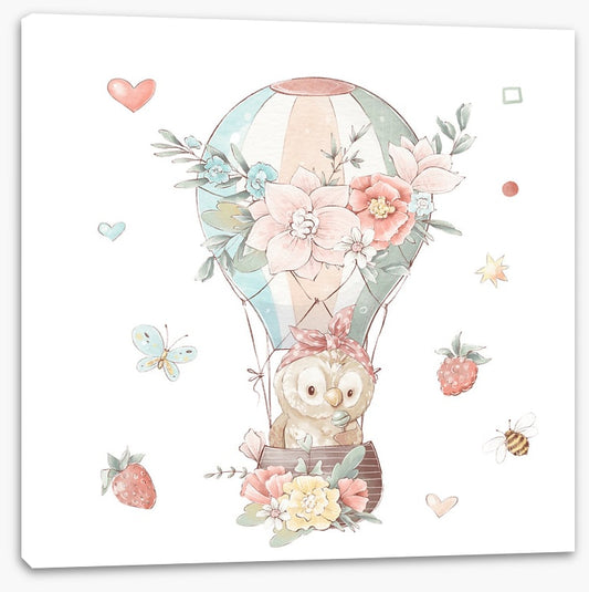 Lollipop owl balloon