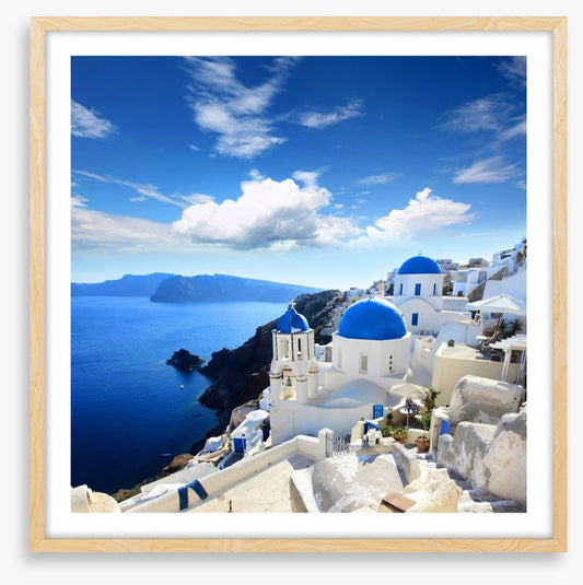 Santorini old village