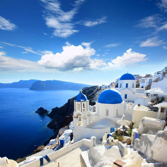 Santorini old village