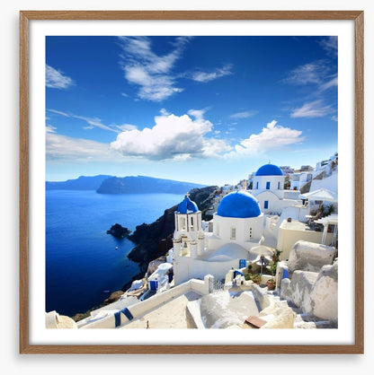 Santorini old village