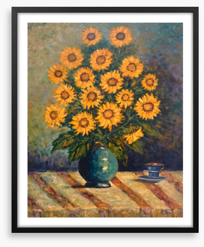 The sunflowers
