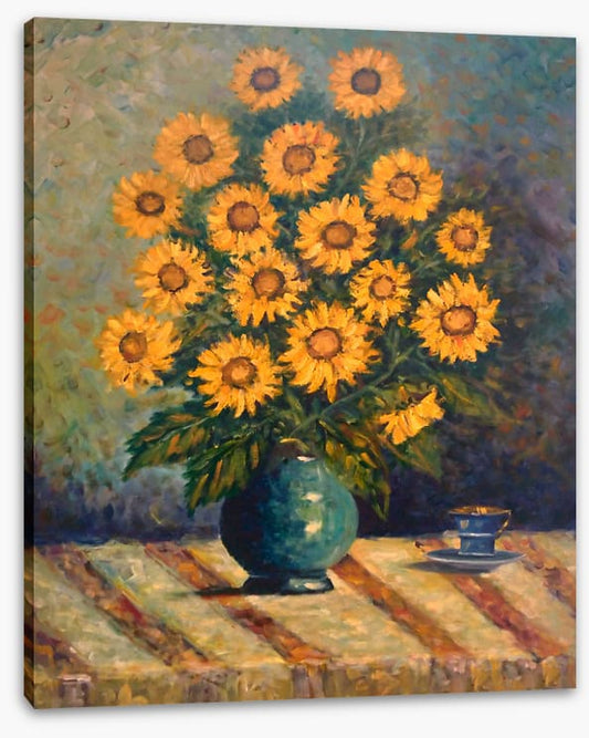 The sunflowers