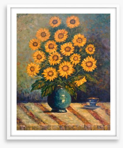 The sunflowers