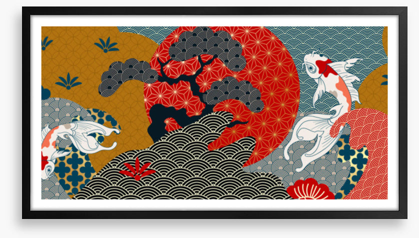 Red sun swim