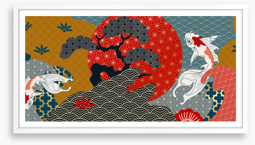 Red sun swim