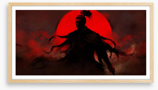 Setting sun samurai