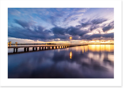 Como Jetty clouds