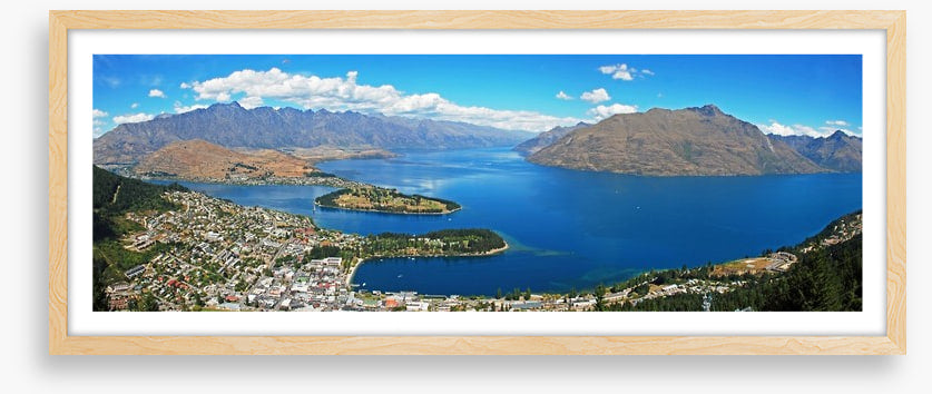 Queenstown panorama, New Zealand
