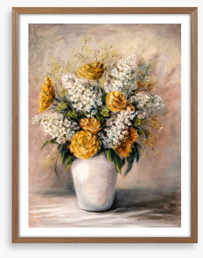 White lilac gold
