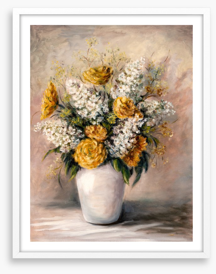 White lilac gold