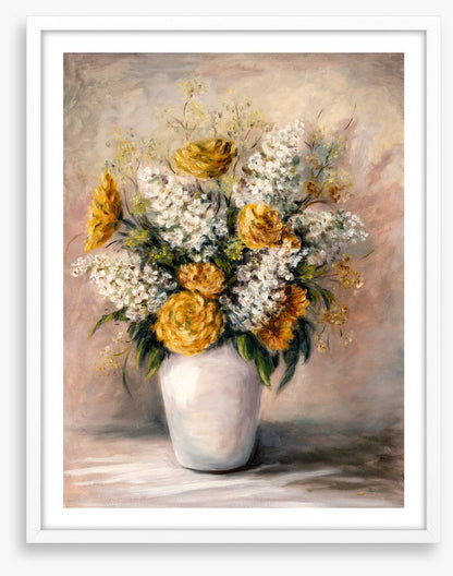 White lilac gold