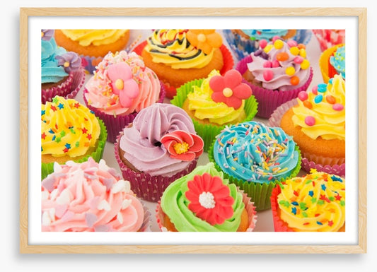 Colourful cupcakes