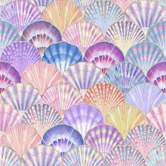 Pastel pearl shells