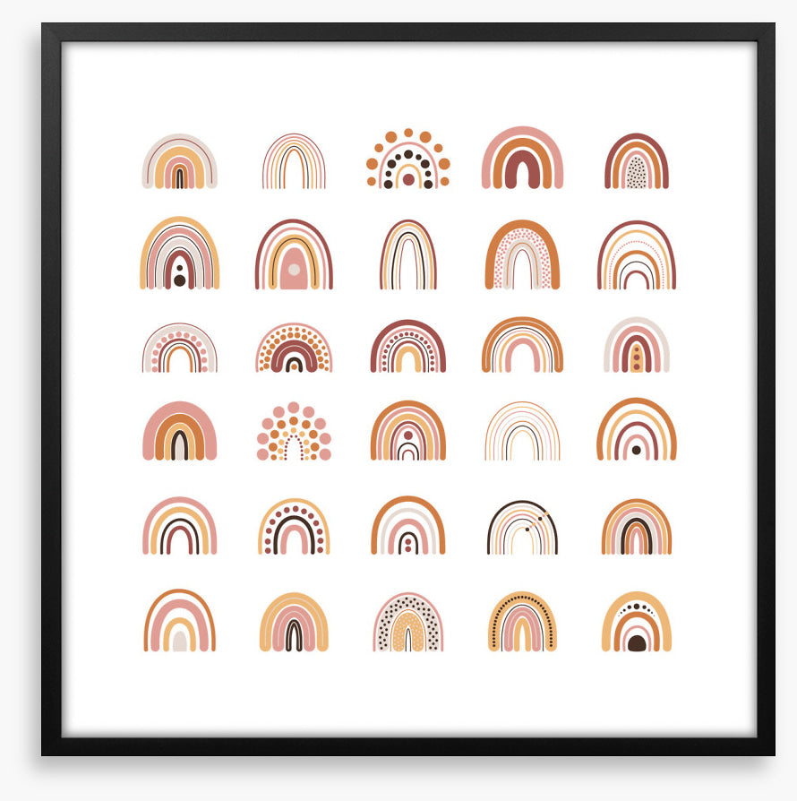 Boho rainbows