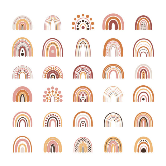 Boho rainbows