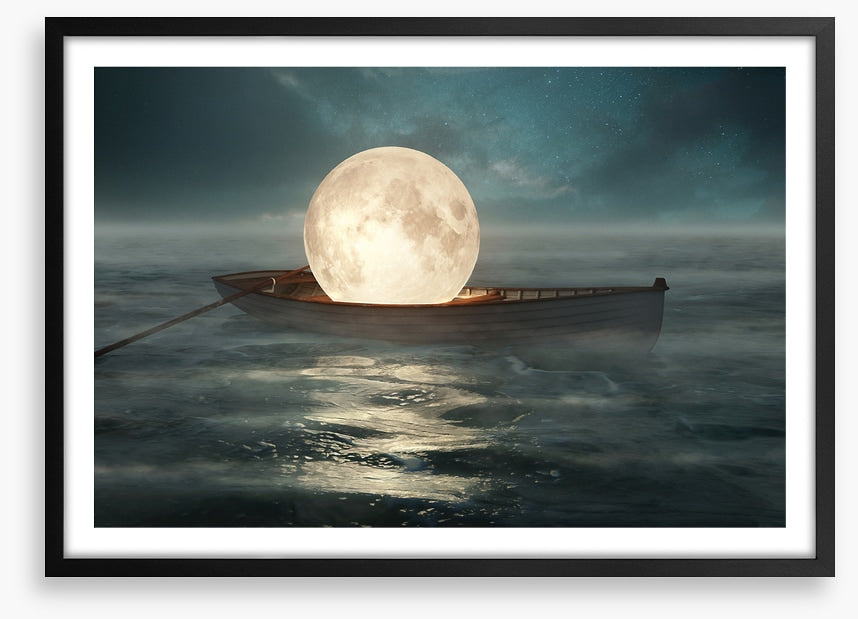 The moon boat