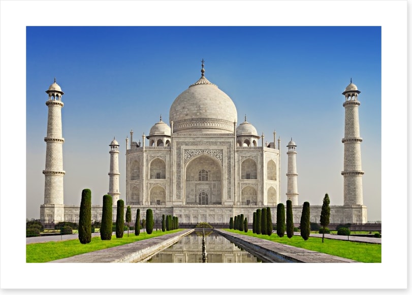 Taj Mahal sunlight