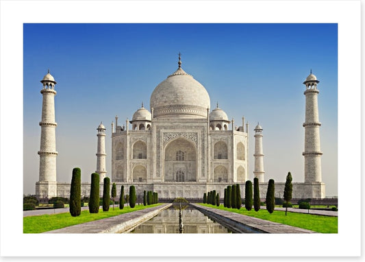 Taj Mahal sunlight
