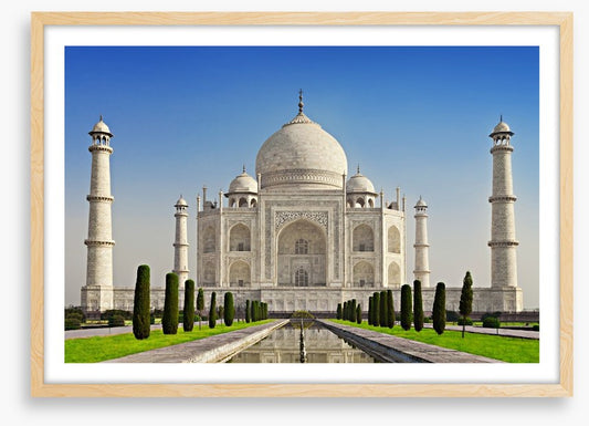 Taj Mahal sunlight
