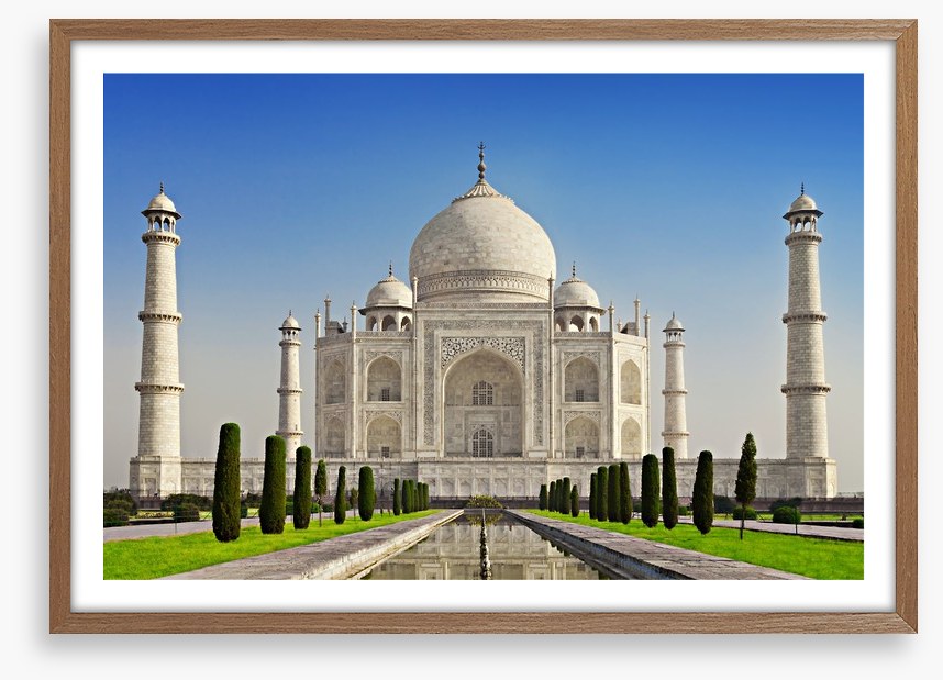Taj Mahal sunlight
