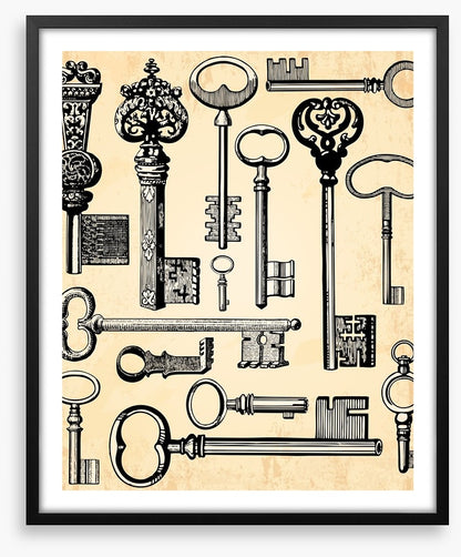 Antique keys