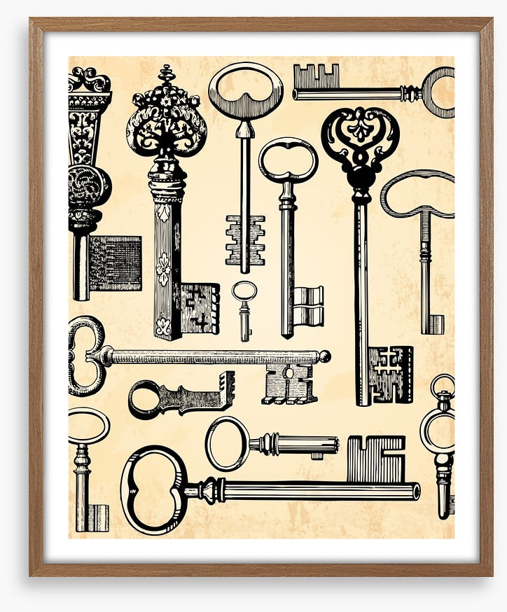 Antique keys
