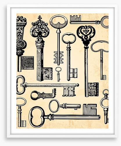 Antique keys