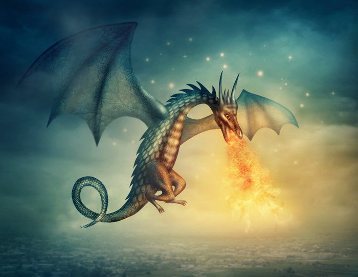 Fantastical dragon