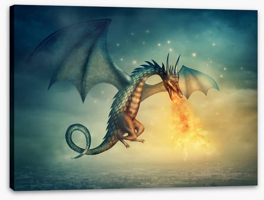 Fantastical dragon