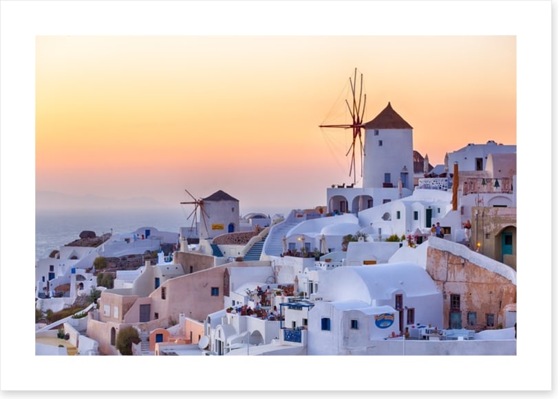 Santorini sunrise