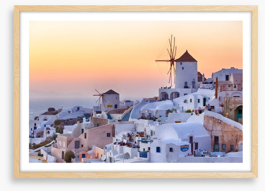 Santorini sunrise