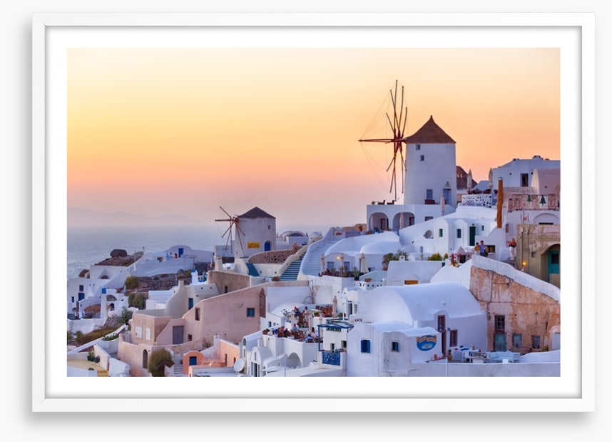 Santorini sunrise